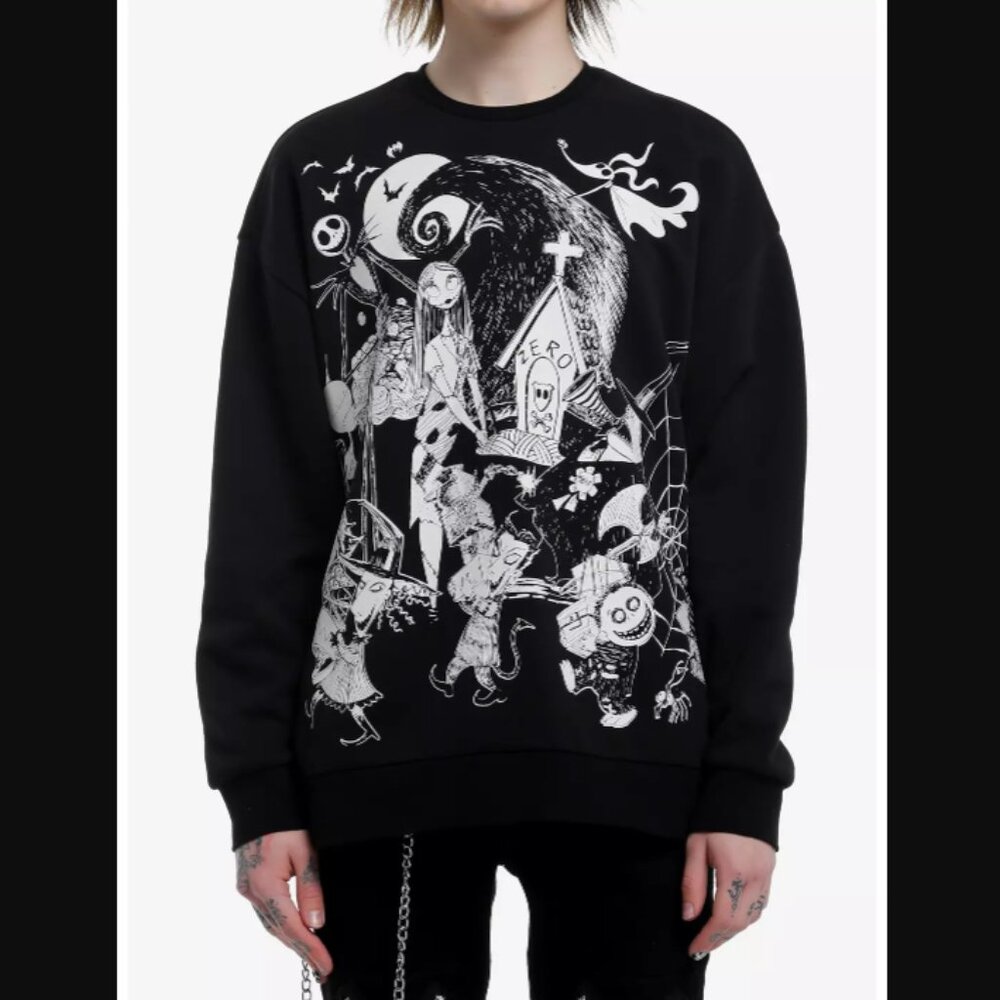 The Nightmare Before Christmas Halloween Sweatshirt